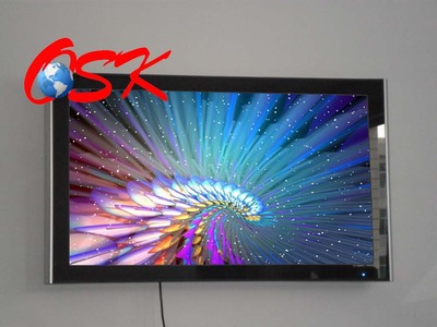 欧视卡32寸楼宇广告机 壁挂防盗数码相框与云发布系统的智慧融合